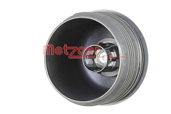 Cubierta, caja filtro de aceite (Cuerpo filtro de aceite) METZGER ref. 2370036